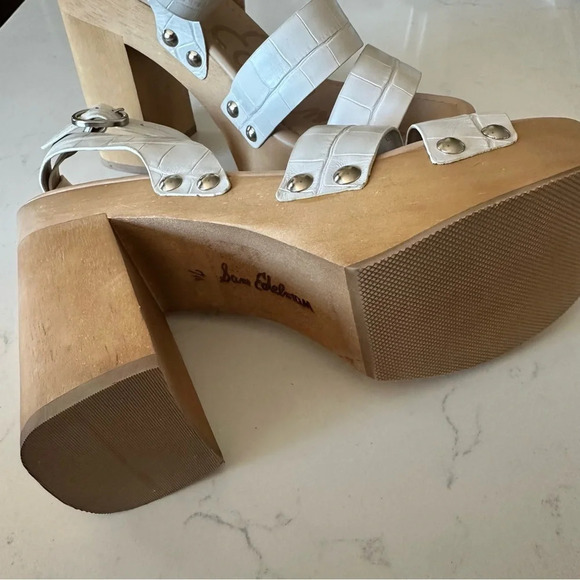 Sam Edelman Rosalind Platform Block Heel Sandal Size: 7.5 - Picture 8 of 8